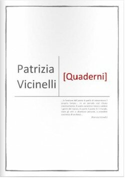 Patrizia Vicinelli - Quaderni